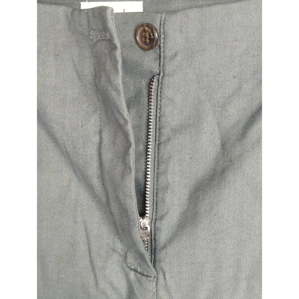 Aritzia Wilfred Cherice Sagesse Linen Blend Tapered Leg Pants Women's‎ 2 NWT